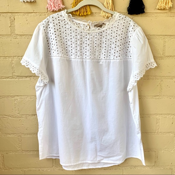 H\u0026M | Tops | Nwt Hm Plus Size White 